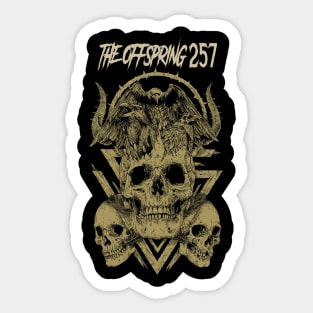 THE OFFSPRING 257 BAND Sticker